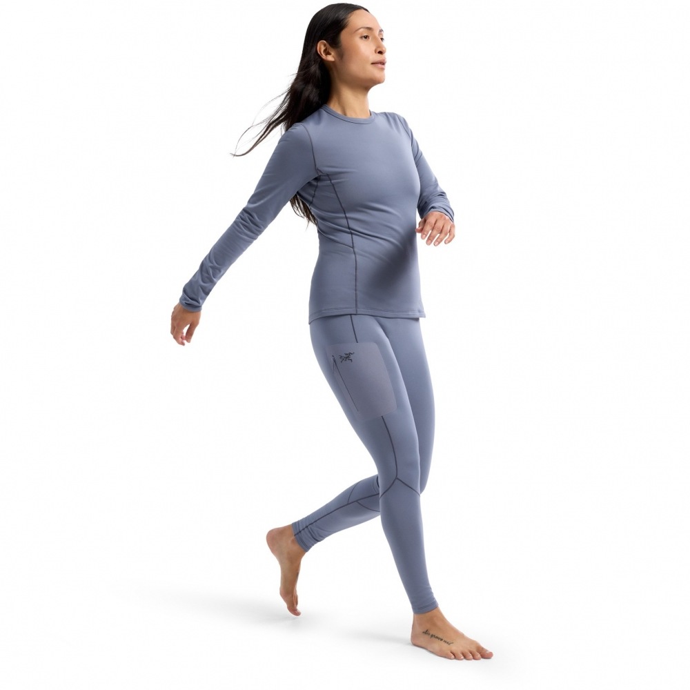 Arcteryx ロークルーネックロングスリーブベースレイヤートップ-ウィメンズストラタス Arcteryx ロークルーネックロングスリーブベースレイヤートップ-ウィメンズストラタス