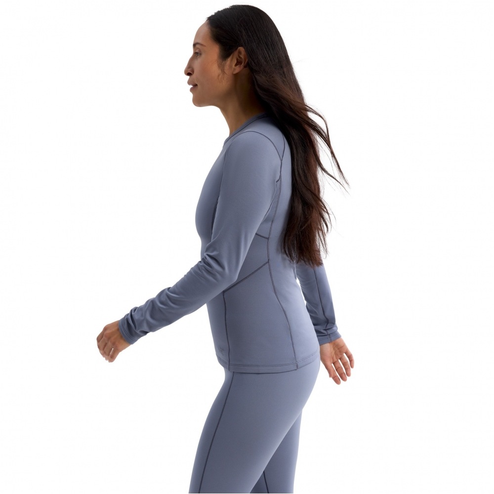 Arcteryx ロークルーネックロングスリーブベースレイヤートップ-ウィメンズストラタス Arcteryx ロークルーネックロングスリーブベースレイヤートップ-ウィメンズストラタス