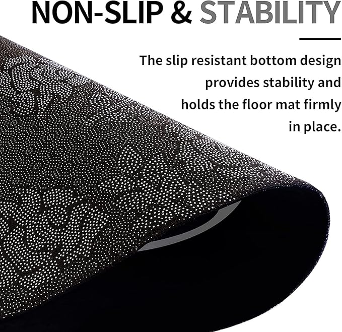 ハードウッドフロア ゲーミングチェアマット ノンスリップ ゴム製 ゲーミング コンピューターチェアマット フロアプロテクター ゲームルーム ホームオフィス装飾 ローパイルカーペット (カラー: カラー ハードウッドフロア ゲーミングチェアマット ノンスリップ ゴム製 ゲーミング コンピューターチェアマット フロアプロテクター ゲームルーム ホームオフィス装飾 ローパイルカーペット (カラー: カラー