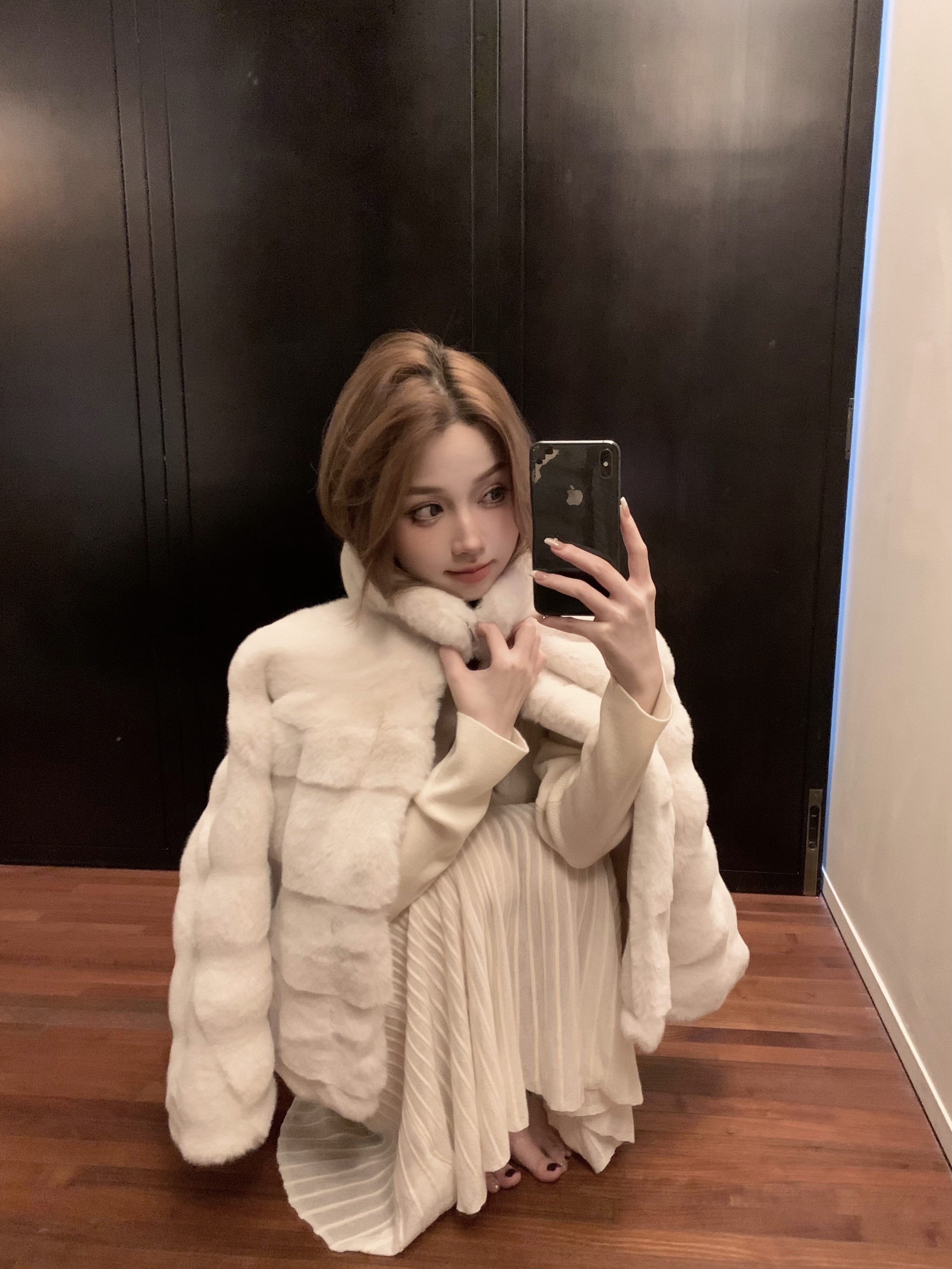 1色FREEコート2点セット韓国セミタートルネックニットワンピ女子秋冬フレンチ優しい雰囲気スカートスリムウエストポーチヒップフィッシュテールロングスカート