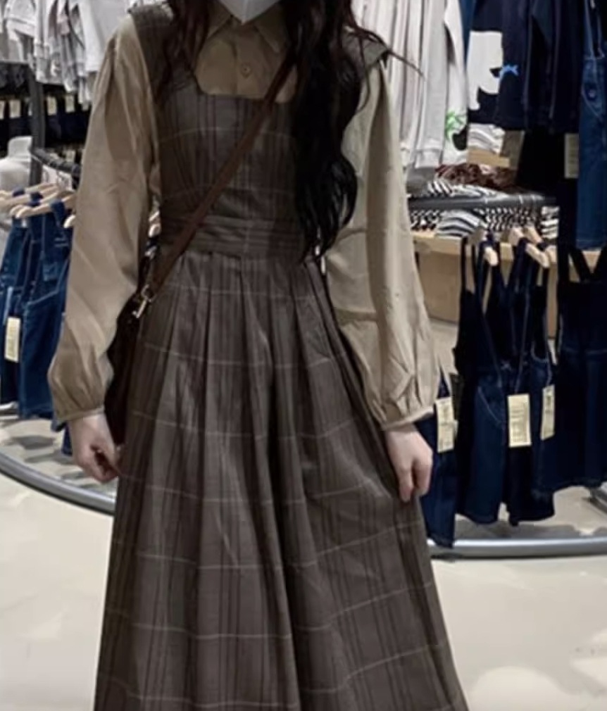 ワンピース シャツ ブラウス ミモレ丈 長袖 かわいい 大人可愛い きれいめ シンプル カジュアル 大人 上品 おしゃれ お洒落 大人女子 こなれ感 個性的 主役級 存在感 美容師