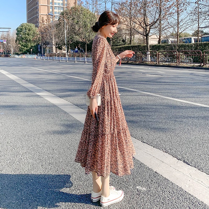 ワンピース デート フレアワンピース ロング ロング丈 透け感 シースルー かわいい 大人可愛い きれいめ シンプル カジュアル 大人 上品 おしゃれ お洒落 主役級 存在感 柄 花柄 小花柄 春 秋 ワンピース デート フレアワンピース ロング ロング丈 透け感 シースルー かわいい 大人可愛い きれいめ シンプル カジュアル 大人 上品 おしゃれ お洒落 主役級 存在感 柄 花柄 小花柄 春 秋