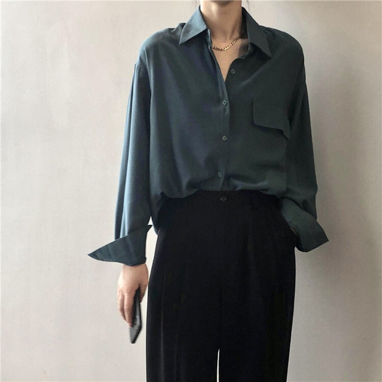 デザインシャツ 無地 長袖 ブラウス 3色 レディース トップス シンプル カジュアル おしゃれ エレガント 春 秋 オフィス 通勤 お出かけ ショッピング カフェ M L ゆったり ホワイト デザインシャツ 無地 長袖 ブラウス 3色 レディース トップス シンプル カジュアル おしゃれ エレガント 春 秋 オフィス 通勤 お出かけ ショッピング カフェ M L ゆったり ホワイト