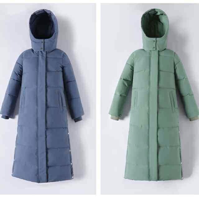 【即納】ダウンコート レディース ロング フェイクダウン フェイクダウン 中綿コート ダウンジャケット アウター 上着 大きいサイズ フード ペディン ベンチコート マキシ丈 長袖 シンプル カジュア