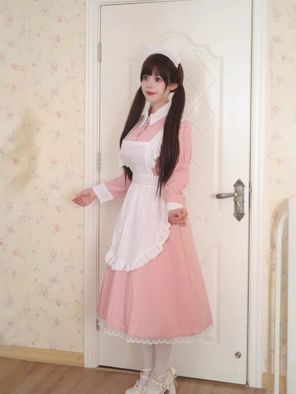 【2025新作】正規品新作可日常伝統韩国女中ロングスカート女物偽娘コスプレ日韓ユニフォーム 【2025新作】正規品新作可日常伝統韩国女中ロングスカート女物偽娘コスプレ日韓ユニフォーム