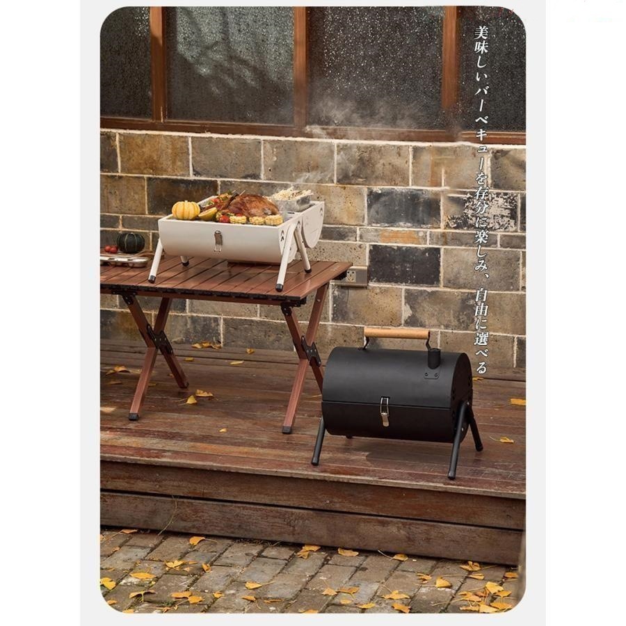 2枚150円OFF!【即納】バーベキューコンロ バーベキューグリル 卓上 ドラム缶 コンロ グリル キャンプ アウトドア キャンプ用品 小型 蓋付き 2枚150円OFF!【即納】バーベキューコンロ バーベキューグリル 卓上 ドラム缶 コンロ グリル キャンプ アウトドア キャンプ用品 小型 蓋付き