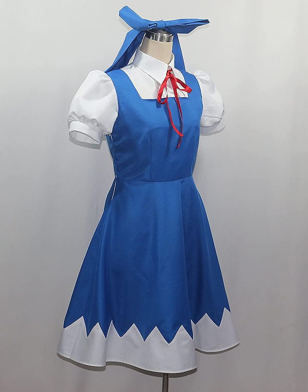 Qoo10] 東方紅魔郷 妖精 チルノ コスプレ衣装