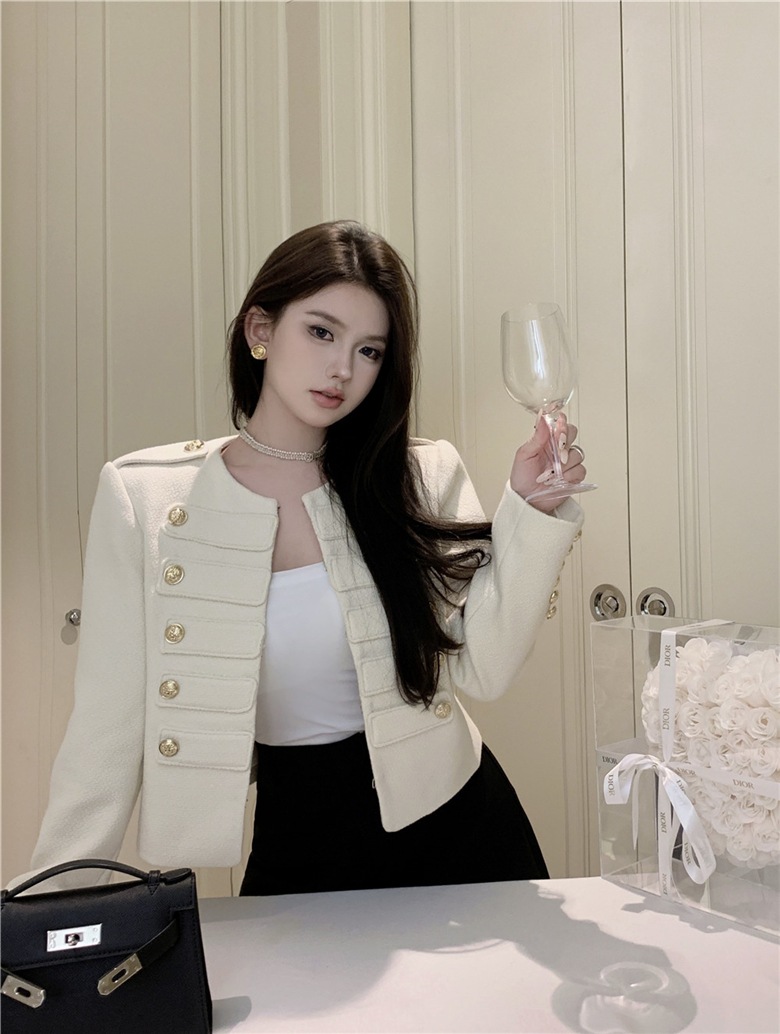 大人っぽく今年らしい 秋冬 アウター エレガント きれいめ エレガント カジュアル 韓国っぽ OL 通勤 フェミニン 女っぽ オフィス羽織りフレンチ