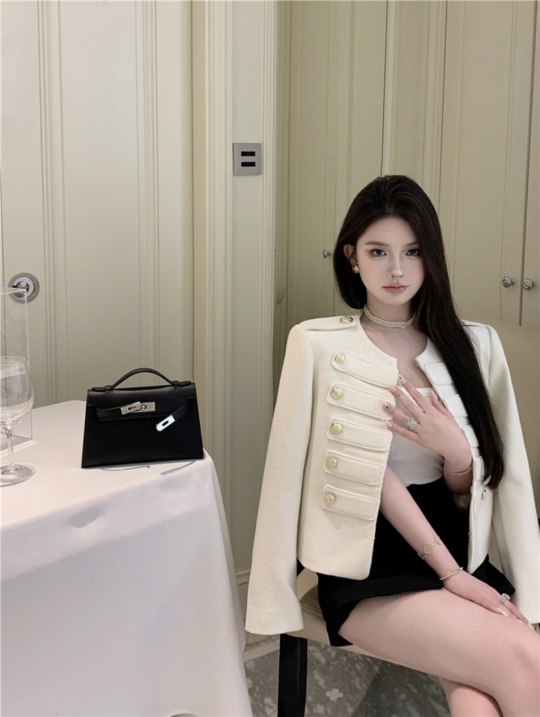 大人っぽく今年らしい 秋冬 アウター エレガント きれいめ エレガント カジュアル 韓国っぽ OL 通勤 フェミニン 女っぽ オフィス羽織りフレンチ