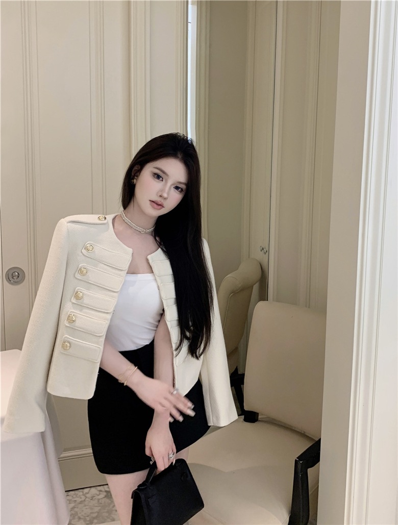 大人っぽく今年らしい 秋冬 アウター エレガント きれいめ エレガント カジュアル 韓国っぽ OL 通勤 フェミニン 女っぽ オフィス羽織りフレンチ