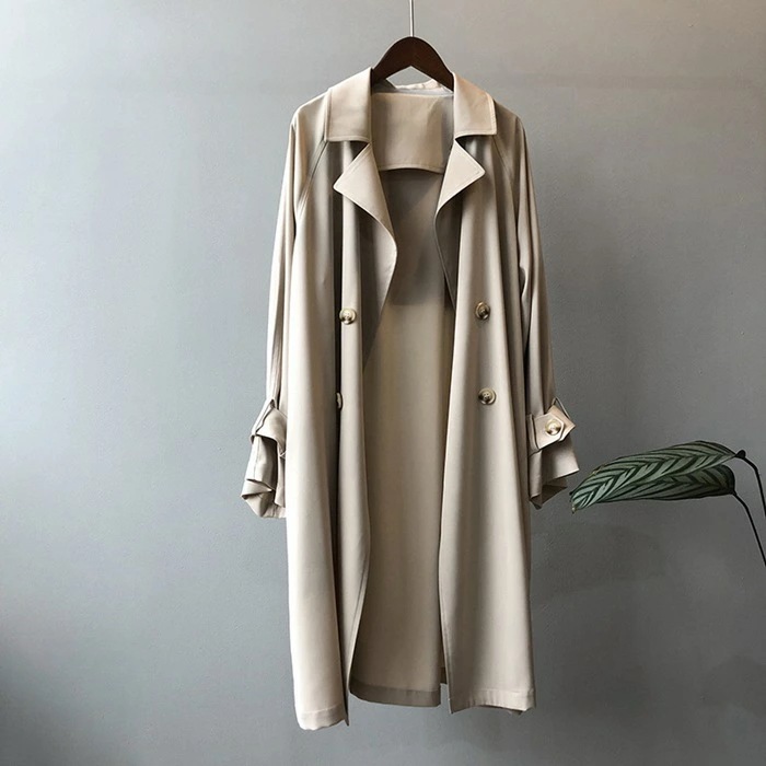 【迅速出荷】 レンチコート スプリングコート ロングコート アウター レディース コート ロング丈/春 春服 20代 30代 40代 50代