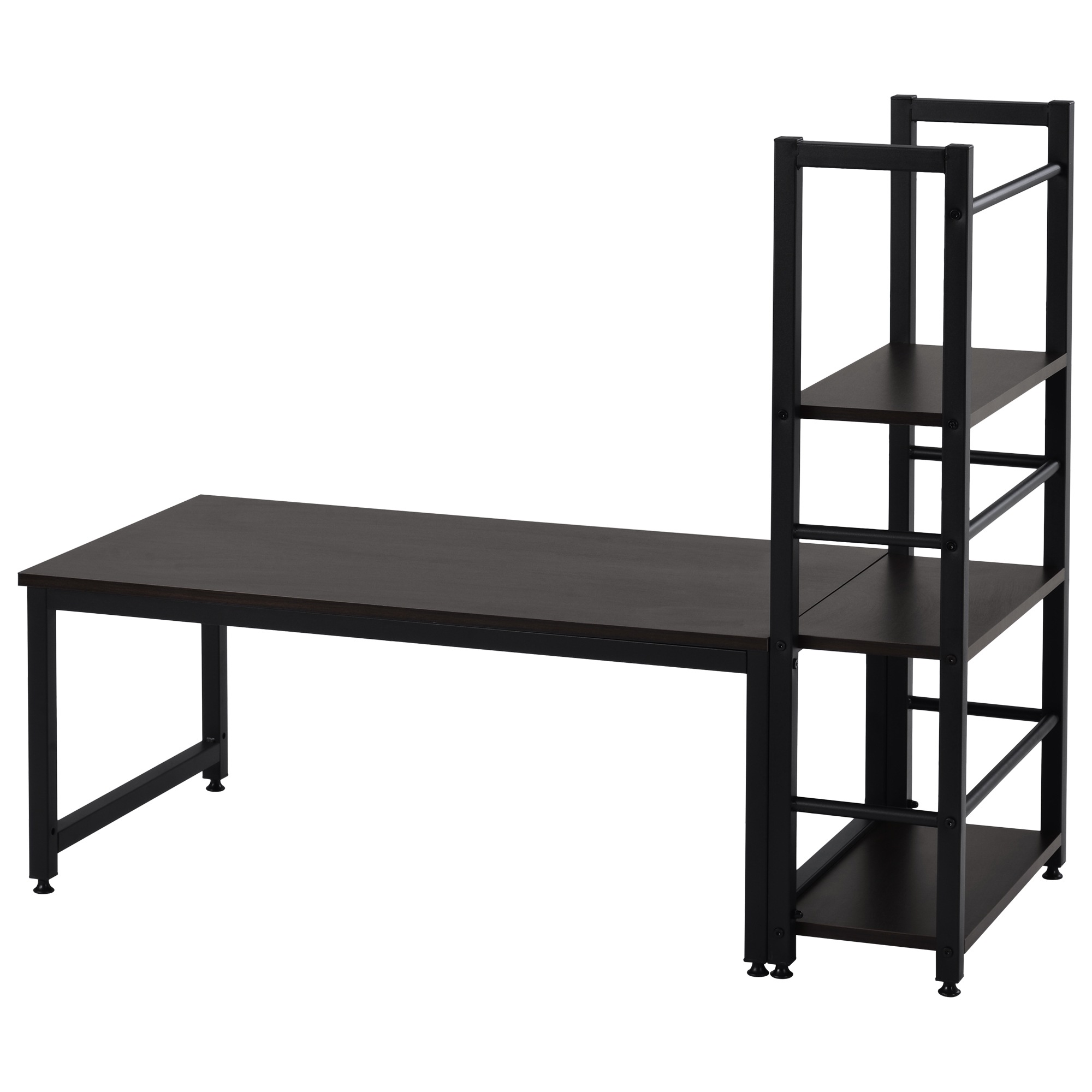 【国内発送,送.料無料】A43【ダークブラウン】 ロータイプデスク パソコンデスク 実用な一体分離両用 溢れる天然木の魅力 省スペース 3段シェルフ付 座デスク ミシン台 【国内発送,送.料無料】A43【ダークブラウン】 ロータイプデスク パソコンデスク 実用な一体分離両用 溢れる天然木の魅力 省スペース 3段シェルフ付 座デスク ミシン台