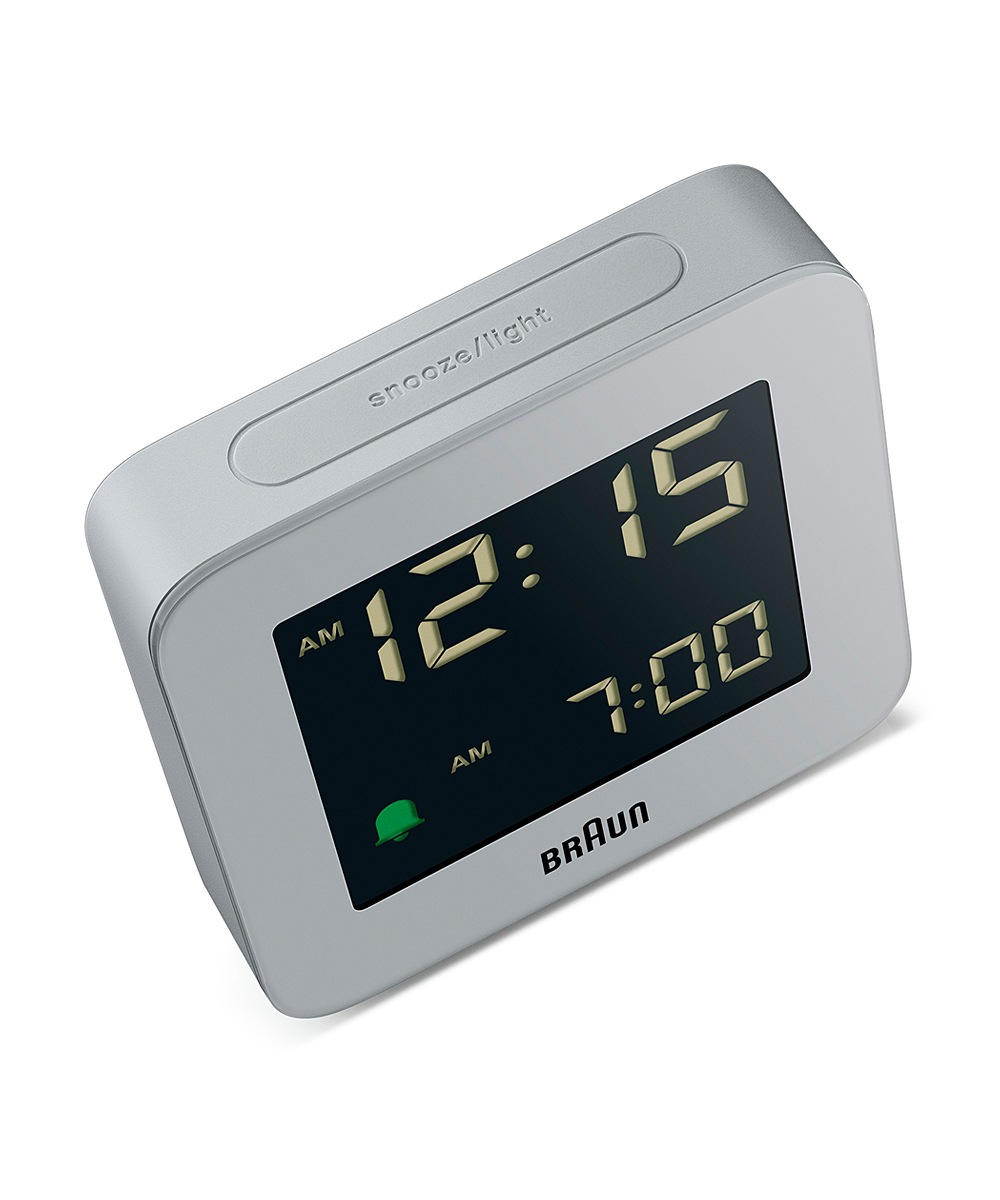 ブラウン 目覚まし時計 BRAUN 100th Anniversary Digital Alarm Clock BC09G