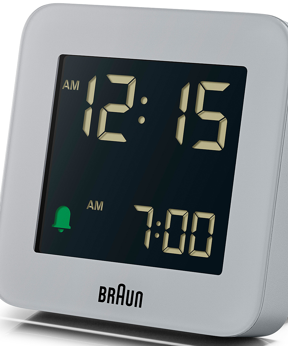ブラウン 目覚まし時計 BRAUN 100th Anniversary Digital Alarm Clock BC09G