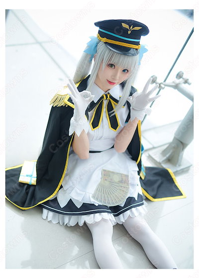 Qoo10] 神楽めあ 軍服 メイド服 コスプレ衣装 : ホビー・コスプレ