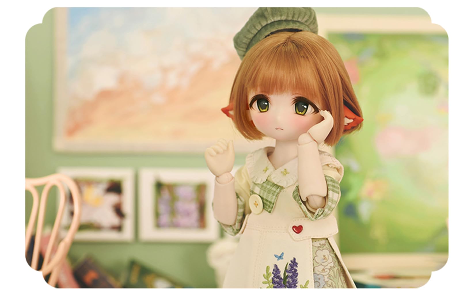 TinyFox 1/6 スケール 球体関節人形 女 キツネ カエル少女 BJDドール 可動 フィギュア 身長27.5CM 仮装 プリンセス風 可愛い PVC&ABS製 TinyFox 1/6 スケール 球体関節人形 女 キツネ カエル少女 BJDドール 可動 フィギュア 身長27.5CM 仮装 プリンセス風 可愛い PVC&ABS製