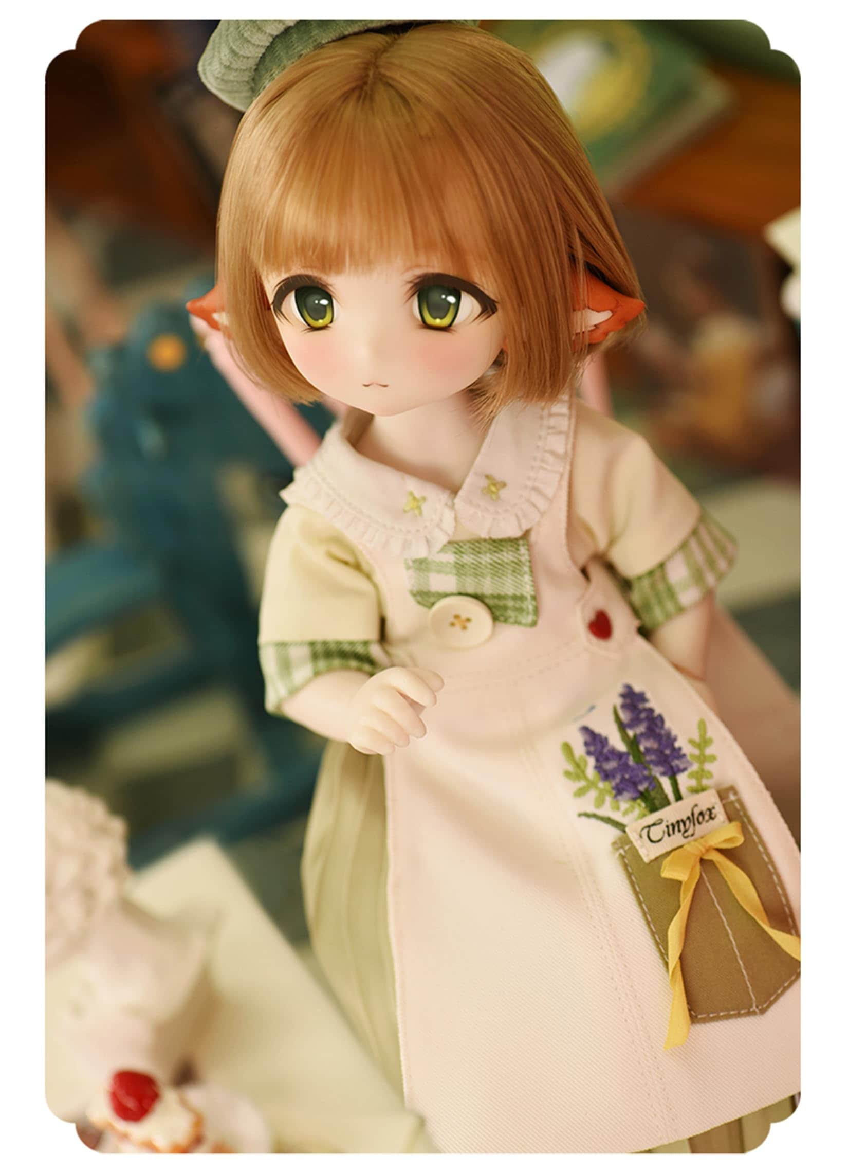 TinyFox 1/6 スケール 球体関節人形 女 キツネ カエル少女 BJDドール 可動 フィギュア 身長27.5CM 仮装 プリンセス風 可愛い PVC&ABS製 TinyFox 1/6 スケール 球体関節人形 女 キツネ カエル少女 BJDドール 可動 フィギュア 身長27.5CM 仮装 プリンセス風 可愛い PVC&ABS製