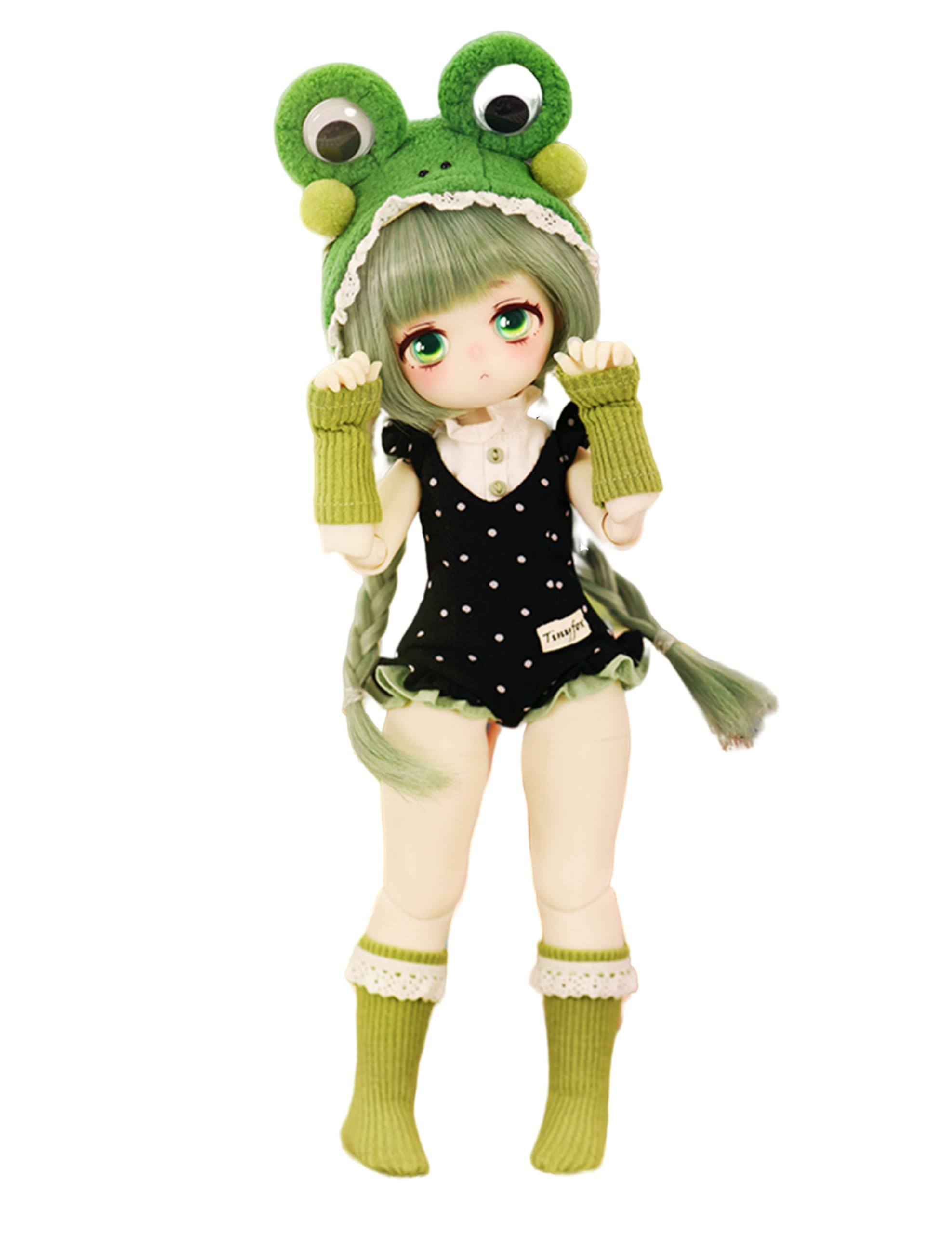 TinyFox 1/6 スケール 球体関節人形 女 キツネ カエル少女 BJDドール 可動 フィギュア 身長27.5CM 仮装 プリンセス風 可愛い PVC&ABS製 TinyFox 1/6 スケール 球体関節人形 女 キツネ カエル少女 BJDドール 可動 フィギュア 身長27.5CM 仮装 プリンセス風 可愛い PVC&ABS製