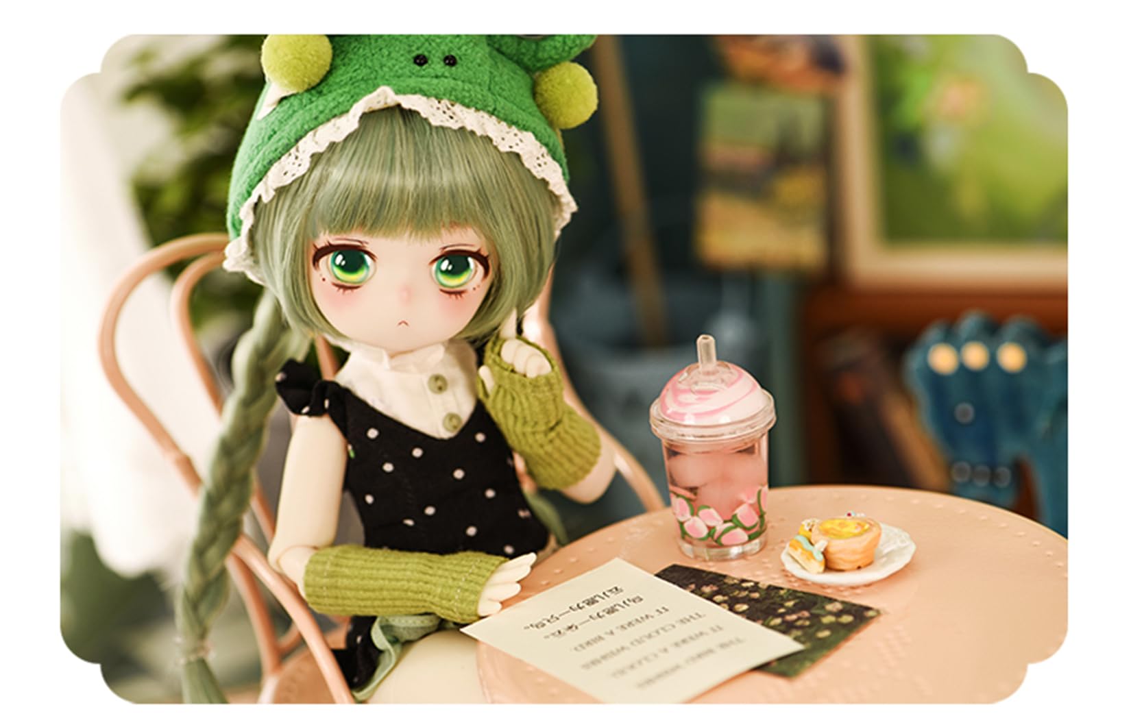 TinyFox 1/6 スケール 球体関節人形 女 キツネ カエル少女 BJDドール 可動 フィギュア 身長27.5CM 仮装 プリンセス風 可愛い PVC&ABS製 TinyFox 1/6 スケール 球体関節人形 女 キツネ カエル少女 BJDドール 可動 フィギュア 身長27.5CM 仮装 プリンセス風 可愛い PVC&ABS製