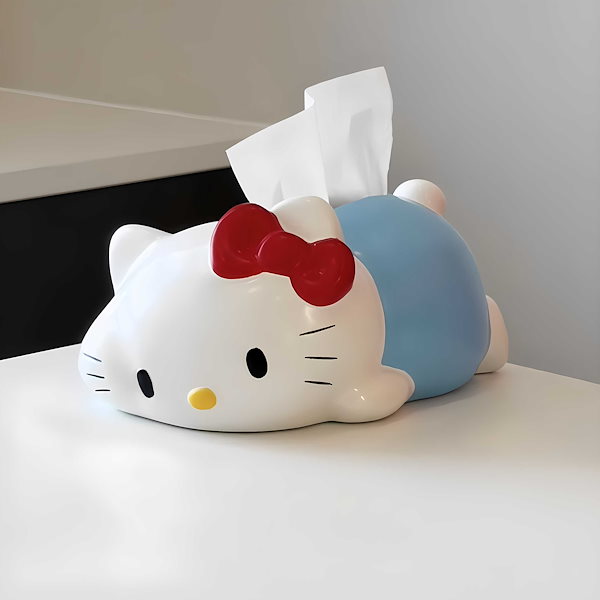Qoo10] サンリオ 樹脂 ハローキティティッシュケース キテ