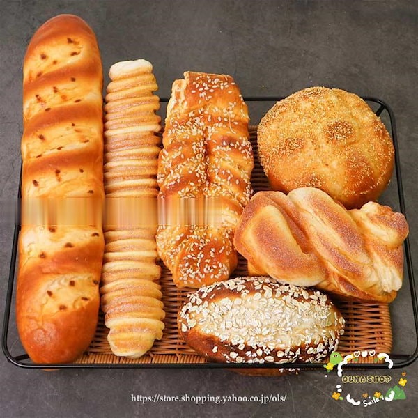 Qoo10] ジャンボスクイーズ パン 食品サンプル