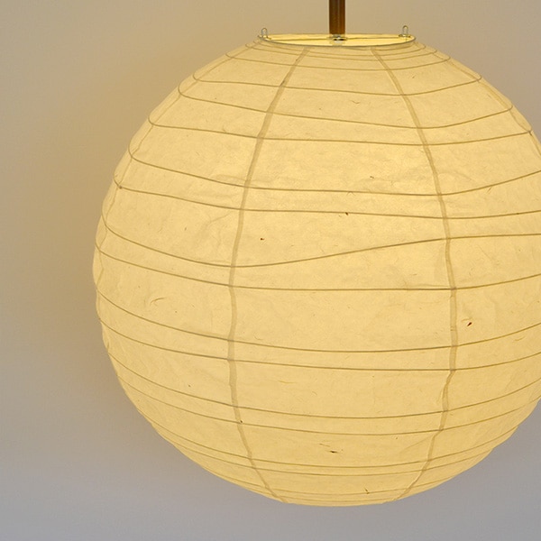 ペンダントライト 直径60x高さ57cm wave 美濃粕紙 2灯