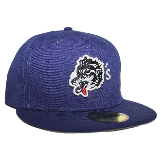 ベースボールキャップ 帽子 59fifty メンズ レディース ウルフズヘッド 6 3/4-8 1/4