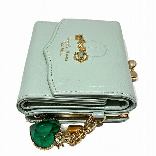 サマンサタバサプチチョイス ディズニーコレクション プリンセスシリーズ 財布 3つ折り財布 【中古】