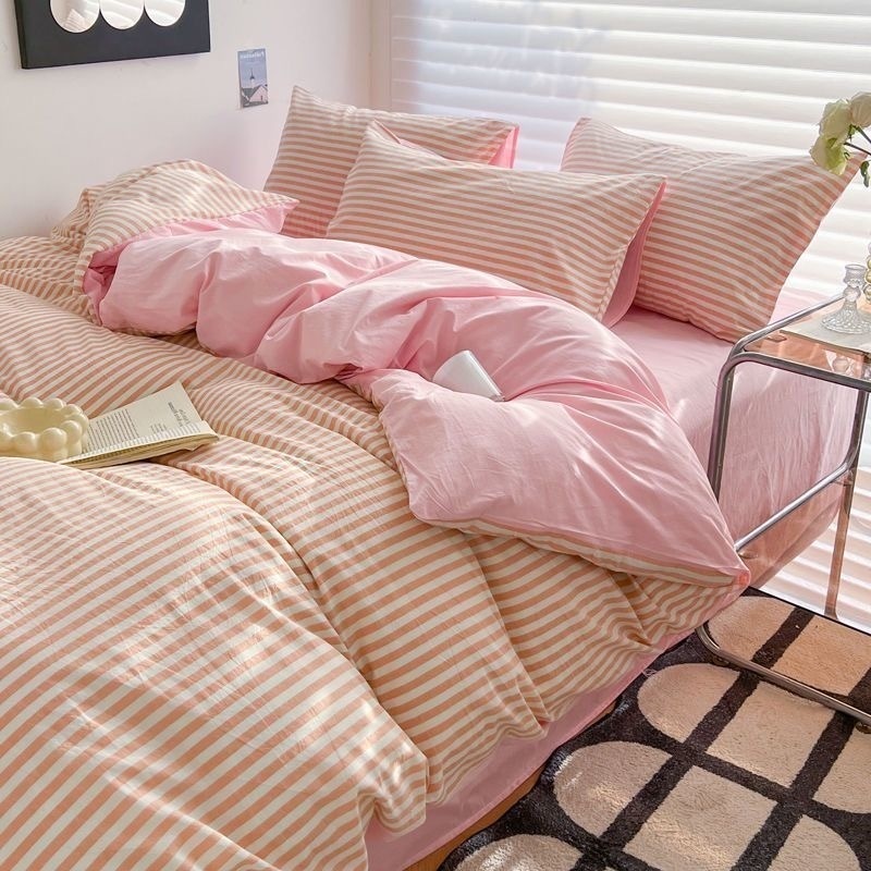 子供用 大人用 韓国ファッション布団カバー 掛け布団カバー 和式 シングル セミダブル ダブル 敷布団カバー 布団カバーセット シングル しま図案 可爱 しまむら-布団カバー あったか 防臭 防ダニ