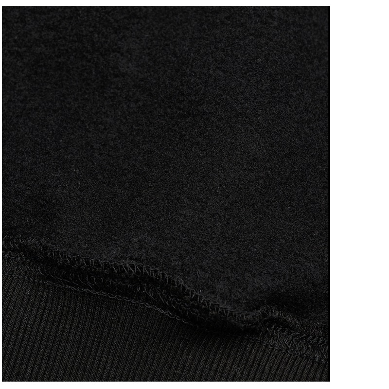 [SEVENTEENジョンハン着用] 起毛/V NECK UNIFORM SWEATSHIRT BLACK