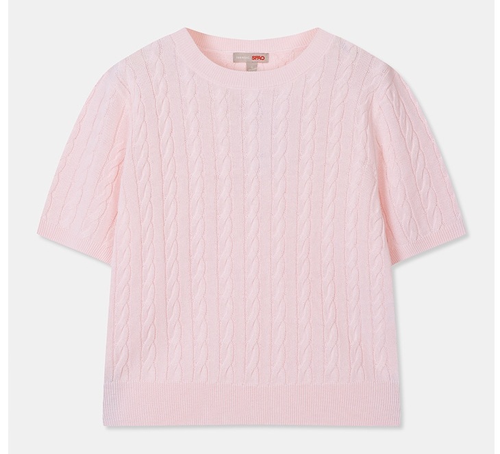 23SS/SUMMERCABLEKNIT/半袖ニット/8カラー/SPKWD25U03