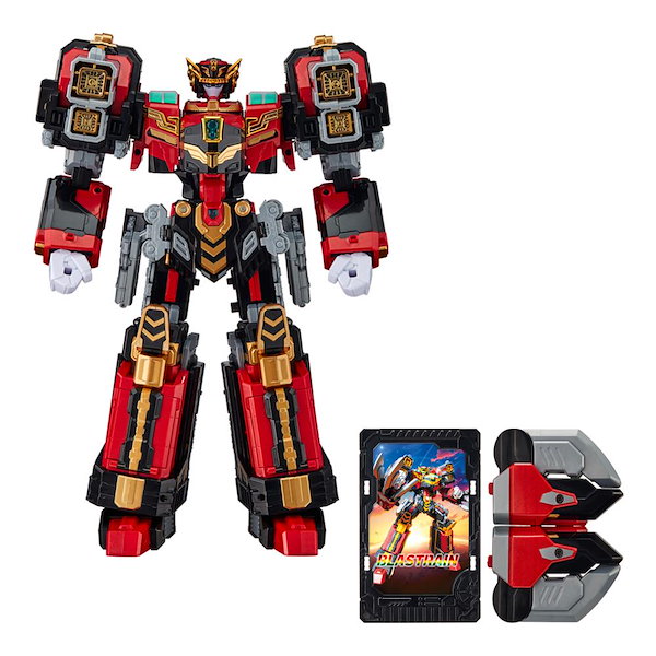 メタルカードボット　ブラストレイン　超合金　　バンダイ　韓国トイ　 変形ロボ メタルカードボット ブラストレイン 超合金 バンダイ 韓国トイ