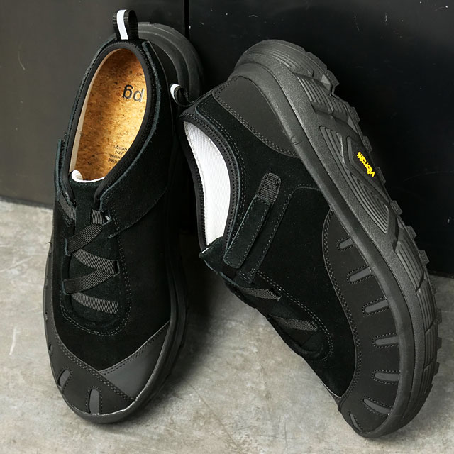 ピージー PG スニーカー レディバグ [PG-0045] LADYBUG メンズ 靴 男性用 ビブラムソール BLK ブラック 正規取扱店