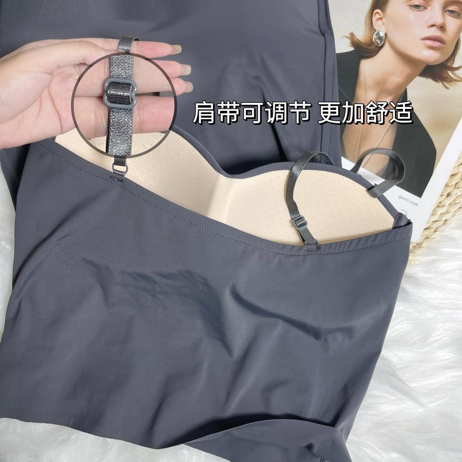 1つ買うと1つ無料メガ割 ノースリーブ カップ付きインナー 新作 韓国ファッション 無地 アイスシルク キャミソール ブラトップ レディース きキャミソール ナイトブラ リラックスブラ 1つ買うと1つ無料メガ割 ノースリーブ カップ付きインナー 新作 韓国ファッション 無地 アイスシルク キャミソール ブラトップ レディース きキャミソール ナイトブラ リラックスブラ