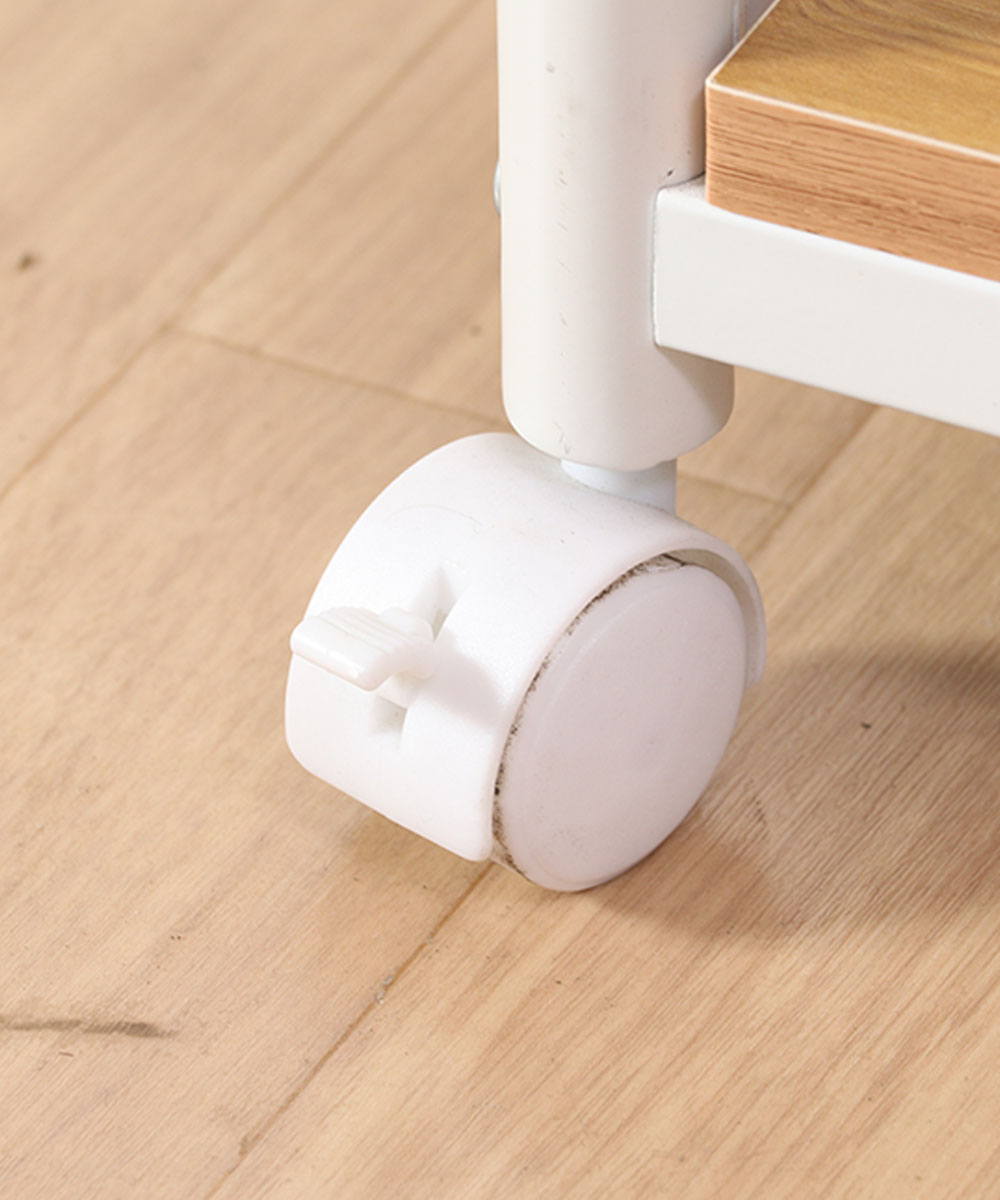 キッチンワゴン レンジワゴン木製 スチール ホワイト 不二貿易 FBC-9812 WH/NA キッチンワゴン レンジワゴン木製 スチール ホワイト 不二貿易 FBC-9812 WH/NA