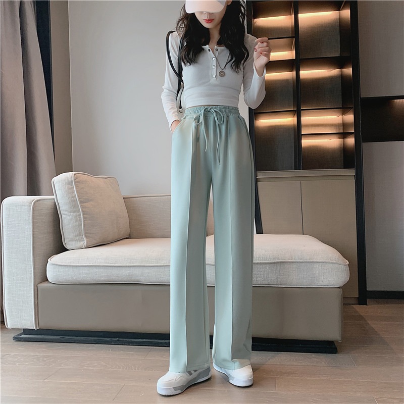 かっこいい！スラックスパンツ ガウチョパンツ ワイドレッグパンツ 春秋 ハイウエスト カジュアル 人気スラックスパンツ