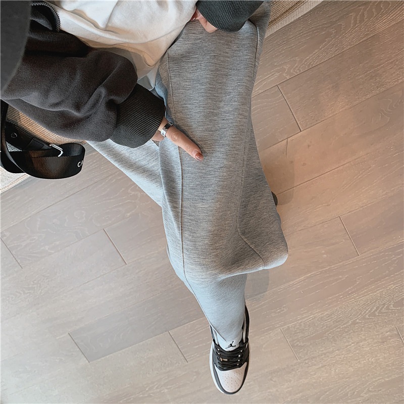 かっこいい！スラックスパンツ ガウチョパンツ ワイドレッグパンツ 春秋 ハイウエスト カジュアル 人気スラックスパンツ