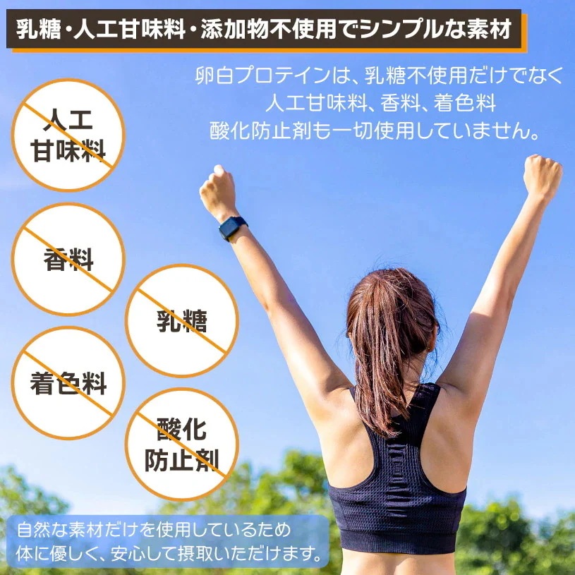 卵白プロテイン 1kg×3袋 乳糖フリー 正味タンパク質利用率 97.5% エッグプロテイン TKS 卵白プロテイン 1kg×3袋 乳糖フリー 正味タンパク質利用率 97.5% エッグプロテイン TKS