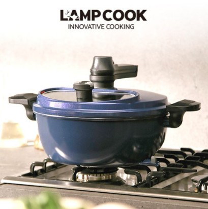 Qoo10] Lamp Cook自動回転鍋HS-001