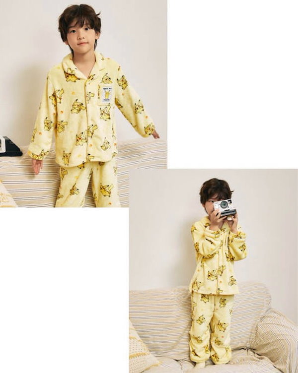 【韓国限定】ポケモン　パジャマ ( パチリス ) SPAO <Mサイズ> ◇25FW SPAO X ポケモンパジャマ/3色◇ (SPAO/ルームウェア
