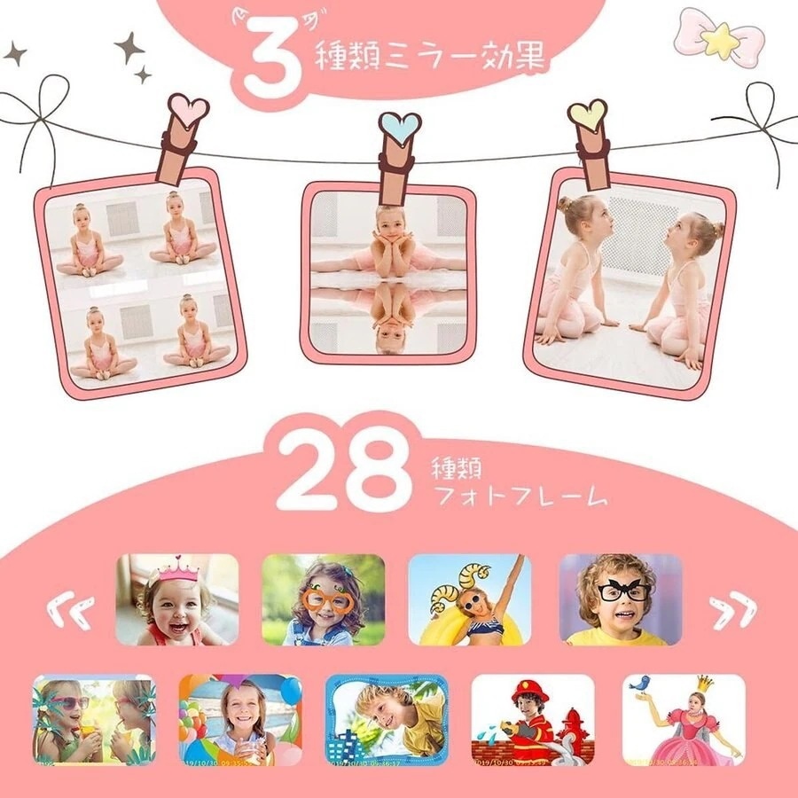 【幸運】誕生日 プレゼント 子供用 デジタルカメラ トイカメラ 子供プレゼント 子供カメラ 写真 動画 連写