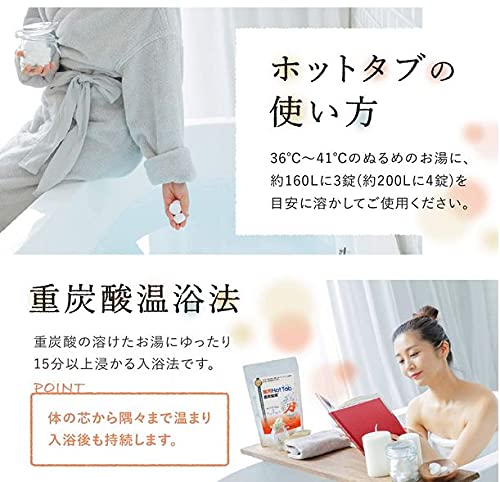 薬用 ホットタブ 重炭酸湯 Classic 90錠入