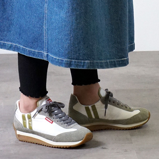 スニーカー マラソン MARATHON [942000] メンズレディース 日本製 靴 ARCRY ホワイト系