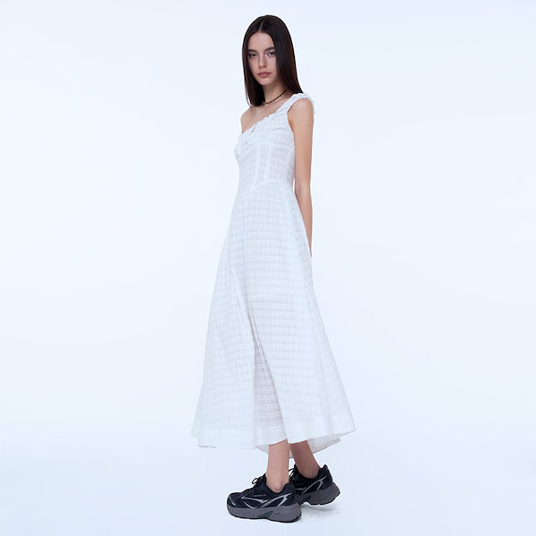 Qoo10] インスタントファンク SUMMER SHIRRING DRES