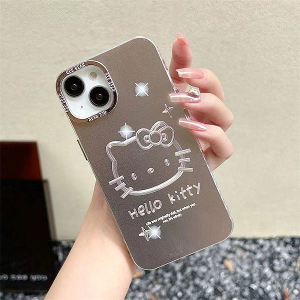 ハローキティ柄iPhoneケース×20個 Qoo10] ハローキティ かわいい iphoneケー