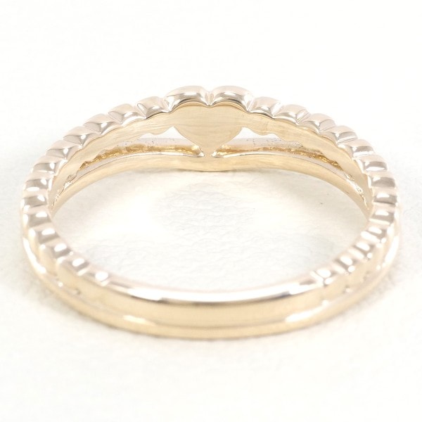 K10 10金 YG イエローゴールド リング 指輪 3.5号 総重量約1.7g ジュエリー 中古 K10 10金 YG イエローゴールド リング 指輪 3.5号 総重量約1.7g ジュエリー 中古