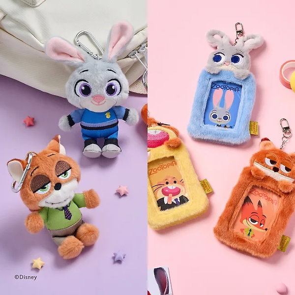 m*r様 Zootopia ズートピア　ぬいぐるみ　キーホルダー　MINISO m*r様 Zootopia ズートピア ぬいぐるみ キーホルダー MINISO