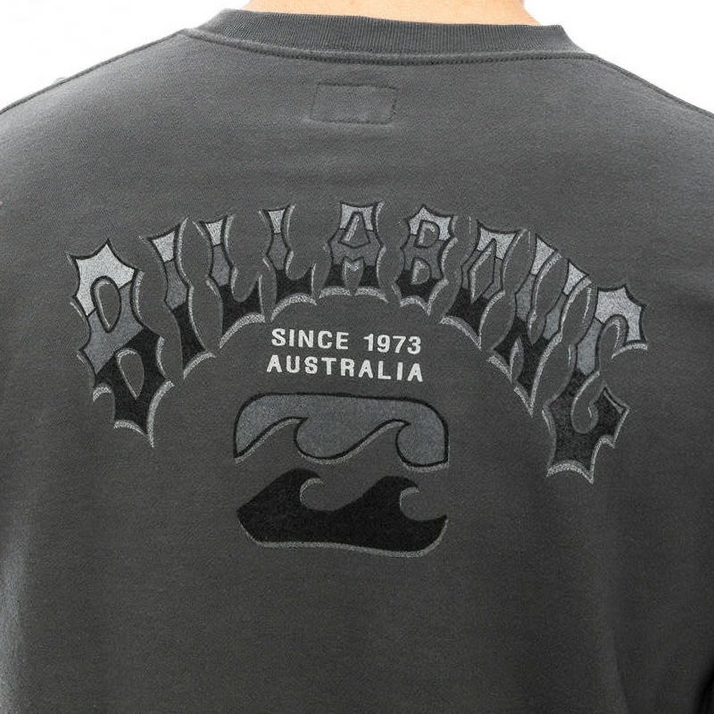 ビラボン スウェット トレーナー BILLABONG メンズ ARCH クルーネックスウェット BE012-002 長袖トップス