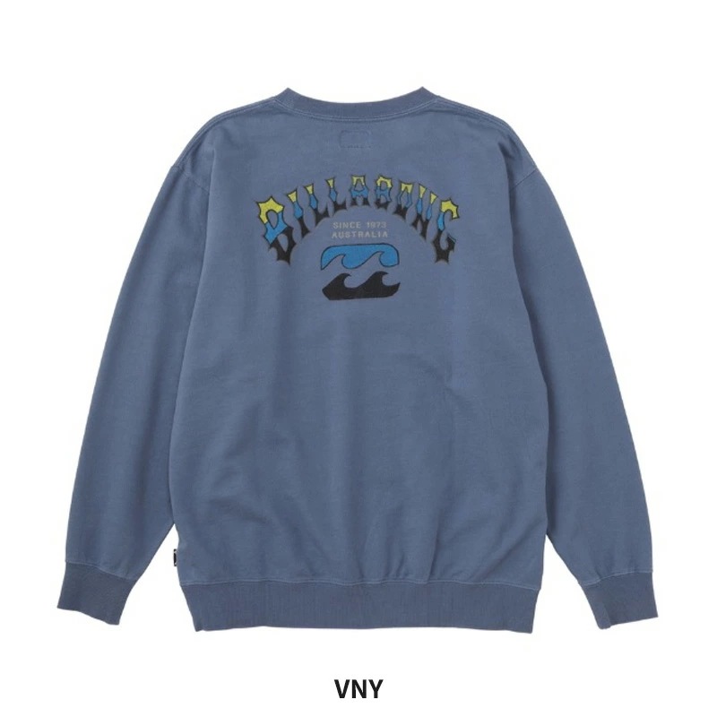ビラボン スウェット トレーナー BILLABONG メンズ ARCH クルーネックスウェット BE012-002 長袖トップス