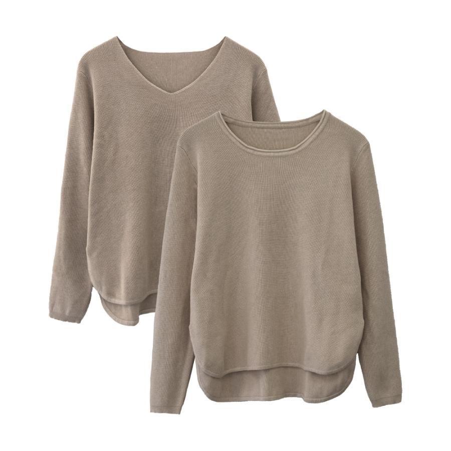 【迅速出荷】販売最低価 ! ニット 春 トップス レディース Vネック クルーネック スリット プルオーバー 長袖 無地 きれいめ 大きいサイズ 大人 M L 【迅速出荷】販売最低価 ! ニット 春 トップス レディース Vネック クルーネック スリット プルオーバー 長袖 無地 きれいめ 大きいサイズ 大人 M L